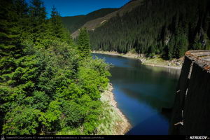 Trasee cu bicicleta MTB XC - Traseu MTB Muntii Capatanii: Petrimanu - Curmatura Oltetului - Polovragi - Horezu - Tomsani - Babeni (Lacul Petrimanu - Lacul Galbenu - Pasul Curmatura Oltetului - Cheile Oltetului) de Andrei Vocurek