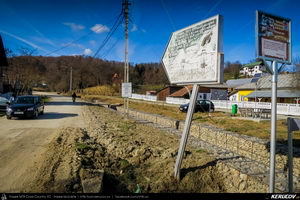 Trasee cu bicicleta MTB XC - Traseu MTB Fieni - Runcu - Raul Alb - Sipot - Vulcana Bai - Sotanga - Targoviste (Schitul Bunea si Padurea Vulcana) de Andrei Vocurek