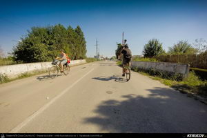 Trasee cu bicicleta MTB XC - Traseu MTB Floresti - Moreni - I.L. Caragiale - Ratoaia - Dobra - Titu (Micul Trianon - cazemata germana - Zimbraria Neagra Bucsani) de Andrei Vocurek