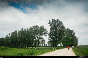Trasee cu bicicleta MTB XC - Traseu MTB Gaesti - Slobozia - Glavacioc - Negrasi - Mozacu - Rascaeti - Gaesti (Manastirea Glavacioc si Poiana cu narcise Negrasi) de Andrei Vocurek
