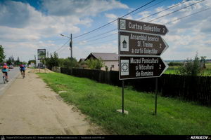 Trasee cu bicicleta MTB XC - Traseu MTB Golesti - Stefanesti - Mioveni - Bajesti - Colibasi - Fagetu - Golesti (Curtea lui Mares Bajescu, Cula Racovita, Conacul Golesti) de Andrei Vocurek