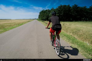 Trasee cu bicicleta MTB XC - Traseu MTB Lehliu Gara - Crasanii de Jos - Axintele - Horia - Fantana Doamnei - Lehliu Gara (Campia Baraganului, Piscul Crasani - cetatea dacica) de Andrei Vocurek