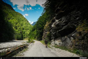 Trasee cu bicicleta MTB XC - Traseu MTB Muntii Latoritei: Gara Lotru - Brezoi - Valea lui Stan - Malaia - Ciungetu - Petrimanu (Lacul Bradisor - Lacul Malaia - Valea Latoritei - Lacul Petrimanu - Lacul Galbenu) de Andrei Vocurek