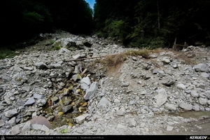 Trasee cu bicicleta MTB XC - Traseu MTB Muntii Latoritei: Gara Lotru - Brezoi - Valea lui Stan - Malaia - Ciungetu - Petrimanu (Lacul Bradisor - Lacul Malaia - Valea Latoritei - Lacul Petrimanu - Lacul Galbenu) de Andrei Vocurek