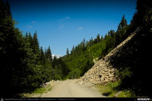 Trasee cu bicicleta MTB XC - Traseu MTB Muntii Latoritei: Gara Lotru - Brezoi - Valea lui Stan - Malaia - Ciungetu - Petrimanu (Lacul Bradisor - Lacul Malaia - Valea Latoritei - Lacul Petrimanu - Lacul Galbenu) de Andrei Vocurek