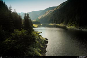 Trasee cu bicicleta MTB XC - Traseu MTB Muntii Latoritei: Gara Lotru - Brezoi - Valea lui Stan - Malaia - Ciungetu - Petrimanu (Lacul Bradisor - Lacul Malaia - Valea Latoritei - Lacul Petrimanu - Lacul Galbenu) de Andrei Vocurek