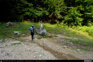 Trasee cu bicicleta MTB XC - Traseu MTB Masivul Piatra Craiului: Zarnesti - Cabana Gura Raului - Prapastiile Zarnestilor - spre Cabana Curmatura (varianta familie, copil de 1 an) de Andrei Vocurek