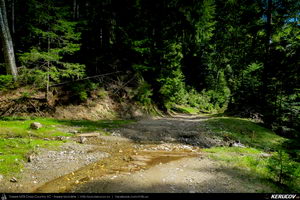 Trasee cu bicicleta MTB XC - Traseu MTB Masivul Piatra Craiului: Zarnesti - Cabana Gura Raului - Prapastiile Zarnestilor - spre Cabana Curmatura (varianta familie, copil de 1 an) de Andrei Vocurek