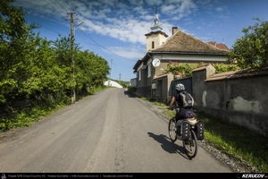 Trasee cu bicicleta MTB XC - Traseu MTB Avrig - Sacadate - Nucet - Cornatel - Nocrich (varianta familie, copil de 2 ani) de Andrei Vocurek