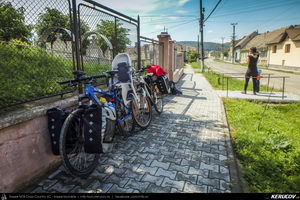 Trasee cu bicicleta MTB XC - Traseu MTB Avrig - Sacadate - Nucet - Cornatel - Nocrich (varianta familie, copil de 2 ani) de Andrei Vocurek