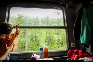 Trasee cu bicicleta MTB XC - Traseu MTB Avrig - Sacadate - Nucet - Cornatel - Nocrich (varianta familie, copil de 2 ani) de Andrei Vocurek