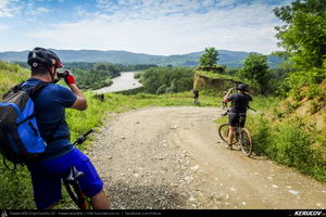 Trasee cu bicicleta MTB XC - Traseu MTB Muntii Buzaului - Tinutul Buzaului: Berca - Cozieni - Ulmet - Odaile - Scortoasa - Policiori - Berca (Trovantii sau Babele de la Ulmet, Vulcanii Noroiosi) de Andrei Vocurek