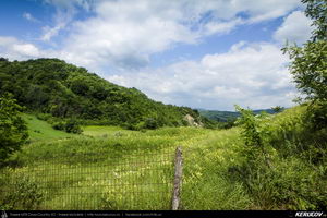 Trasee cu bicicleta MTB XC - Traseu MTB Muntii Buzaului - Tinutul Buzaului: Berca - Cozieni - Ulmet - Odaile - Scortoasa - Policiori - Berca (Trovantii sau Babele de la Ulmet, Vulcanii Noroiosi) de Andrei Vocurek