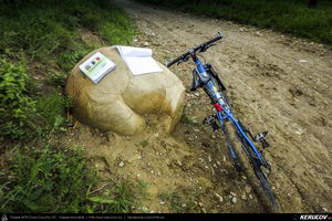 Trasee cu bicicleta MTB XC - Traseu MTB Muntii Buzaului - Tinutul Buzaului: Berca - Cozieni - Ulmet - Odaile - Scortoasa - Policiori - Berca (Trovantii sau Babele de la Ulmet, Vulcanii Noroiosi) de Andrei Vocurek