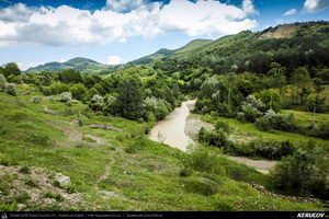 Trasee cu bicicleta MTB XC - Traseu MTB Muntii Buzaului - Tinutul Buzaului: Berca - Cozieni - Ulmet - Odaile - Scortoasa - Policiori - Berca (Trovantii sau Babele de la Ulmet, Vulcanii Noroiosi) de Andrei Vocurek