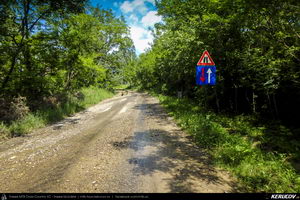 Trasee cu bicicleta MTB XC - Traseu MTB Muntii Buzaului - Tinutul Buzaului: Berca - Cozieni - Ulmet - Odaile - Scortoasa - Policiori - Berca (Trovantii sau Babele de la Ulmet, Vulcanii Noroiosi) de Andrei Vocurek