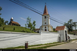 Trasee cu bicicleta MTB XC - Traseu MTB Nocrich - Marpod - Ilimbav - Altana - Nocrich (varianta familie, copil de 2 ani) de Andrei Vocurek
