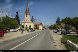 Trasee cu bicicleta MTB XC - Traseu MTB Nocrich - Marpod - Ilimbav - Altana - Nocrich (varianta familie, copil de 2 ani) de Andrei Vocurek