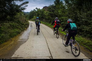 Trasee cu bicicleta MTB XC - Traseu MTB Slanic - Grosani - Schiulesti - Crasna (Manastirea Crasna) de Andrei Vocurek