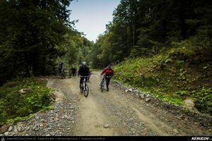 Trasee cu bicicleta MTB XC - Traseu MTB Slanic - Grosani - Schiulesti - Crasna (Manastirea Crasna) de Andrei Vocurek