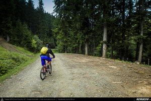 Trasee cu bicicleta MTB XC - Traseu MTB Slanic - Grosani - Schiulesti - Crasna (Manastirea Crasna) de Andrei Vocurek