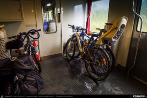 Trasee cu bicicleta MTB XC - Traseu MTB Zarnesti - Poiana Marului - Zarnesti (varianta familie, copil de 2 ani) de Andrei Vocurek