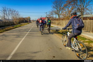 Trasee cu bicicleta MTB XC - Traseu SSP Bucuresti - Berceni - Dobreni - Colibasi - Falastoaca - Budeni - Branistari - Calugareni - Bucuresti de Andrei Vocurek