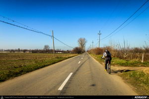 Trasee cu bicicleta MTB XC - Traseu SSP Bucuresti - Berceni - Dobreni - Colibasi - Falastoaca - Budeni - Branistari - Calugareni - Bucuresti de Andrei Vocurek