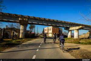 Trasee cu bicicleta MTB XC - Traseu SSP Bucuresti - Berceni - Dobreni - Colibasi - Falastoaca - Budeni - Branistari - Calugareni - Bucuresti de Andrei Vocurek
