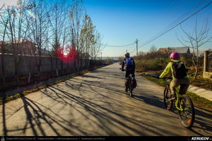 Trasee cu bicicleta MTB XC - Traseu SSP Bucuresti - Berceni - Dobreni - Colibasi - Falastoaca - Budeni - Branistari - Calugareni - Bucuresti de Andrei Vocurek
