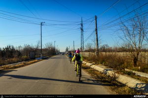 Trasee cu bicicleta MTB XC - Traseu SSP Bucuresti - Berceni - Dobreni - Colibasi - Falastoaca - Budeni - Branistari - Calugareni - Bucuresti de Andrei Vocurek