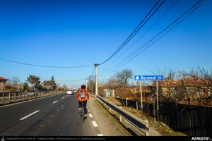 Trasee cu bicicleta MTB XC - Traseu SSP Bucuresti - Berceni - Dobreni - Colibasi - Falastoaca - Budeni - Branistari - Calugareni - Bucuresti de Andrei Vocurek