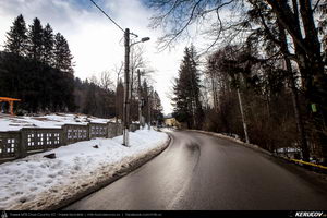 Trasee cu bicicleta MTB XC - Traseu MTB Muntii Bucegi: Busteni - Valea Cerbului - Valea Spumoasa - Poiana Tapului - Sinaia (Cascada Valea Spumoasa, Castelul Cantacuzino, Castelul Peles) de Andrei Vocurek