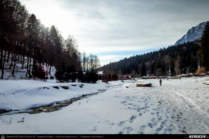 Trasee cu bicicleta MTB XC - Traseu MTB Muntii Bucegi: Busteni - Valea Cerbului - Valea Spumoasa - Poiana Tapului - Sinaia (Cascada Valea Spumoasa, Castelul Cantacuzino, Castelul Peles) de Andrei Vocurek