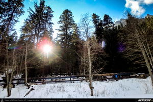 Trasee cu bicicleta MTB XC - Traseu MTB Muntii Bucegi: Busteni - Valea Cerbului - Valea Spumoasa - Poiana Tapului - Sinaia (Cascada Valea Spumoasa, Castelul Cantacuzino, Castelul Peles) de Andrei Vocurek