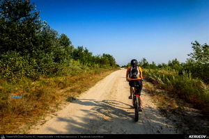 Trasee cu bicicleta MTB XC - Traseu SSP Bucuresti - Jilava - 1 Decembrie - Adunatii-Copaceni - Bucuresti (popas pe malul Raului Arges) de Andrei Vocurek