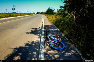 Trasee cu bicicleta MTB XC - Traseu SSP Constanta - Palazu Mare - Ovidiu - Lumina - Navodari - Mamaia - Constanta (turul lacului Siutghiol) de Andrei Vocurek