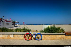 Trasee cu bicicleta MTB XC - Traseu SSP Constanta - Palazu Mare - Ovidiu - Lumina - Navodari - Mamaia - Constanta (turul lacului Siutghiol) de Andrei Vocurek