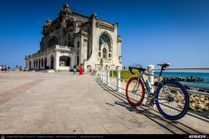 Trasee cu bicicleta MTB XC - Traseu SSP Constanta - Palazu Mare - Ovidiu - Lumina - Navodari - Mamaia - Constanta (turul lacului Siutghiol) de Andrei Vocurek