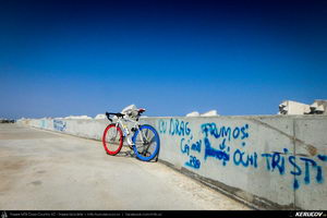Trasee cu bicicleta MTB XC - Traseu SSP Constanta - Palazu Mare - Ovidiu - Lumina - Navodari - Mamaia - Constanta (turul lacului Siutghiol) de Andrei Vocurek