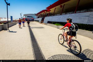 Trasee cu bicicleta MTB XC - Traseu SSP Constanta - Palazu Mare - Ovidiu - Lumina - Navodari - Mamaia - Constanta (turul lacului Siutghiol) de Andrei Vocurek