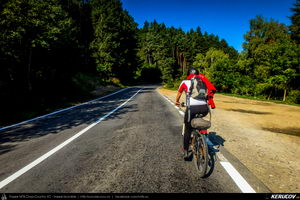 Trasee cu bicicleta MTB XC - Traseu SSP Maneciu-Ungureni - Cheia - Muntele Rosu - Cheia - Maneciu (3 zile) de Andrei Vocurek