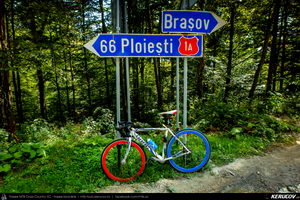 Trasee cu bicicleta MTB XC - Traseu SSP Maneciu-Ungureni - Cheia - Muntele Rosu - Cheia - Maneciu (3 zile) de Andrei Vocurek