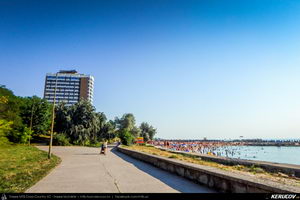 Trasee cu bicicleta MTB XC - Traseu SSP Mangalia - Saturn - Venus - Cap Aurora - Jupiter - Neptun - Olimp - 23 August - Costinesti - Tuzla - Eforie Sud - Eforie Nord - Agigea - Lazu - Constanta (statiuni pe Litoralul Marii Negre) de Andrei Vocurek