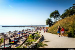 Trasee cu bicicleta MTB XC - Traseu SSP Mangalia - Saturn - Venus - Cap Aurora - Jupiter - Neptun - Olimp - 23 August - Costinesti - Tuzla - Eforie Sud - Eforie Nord - Agigea - Lazu - Constanta (statiuni pe Litoralul Marii Negre) de Andrei Vocurek