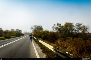 Trasee cu bicicleta MTB XC - Traseu SSP Bucuresti - Mihailesti - Ghimpati - Schitu - Uzunu - Mihai Bravu - Comana - Calugareni - Bucuresti de Andrei Vocurek