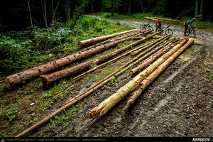 Trasee cu bicicleta MTB XC - Traseu MTB Muntii Baiului: Azuga - Valea Azugii - Pasul Azuga - Valea Garcinului - Sacele - Brasov de Andrei Vocurek