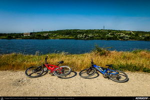 Trasee cu bicicleta MTB XC - Traseu MTB Medgidia - Poarta Alba - Murfatlar - Straja - Baraganu - Lanurile - Ciocarlia - Valea Dacilor - Medgidia (Canalul Dunare - Marea Neagra - Monumentul Tineretului de la Straja) de Andrei Vocurek