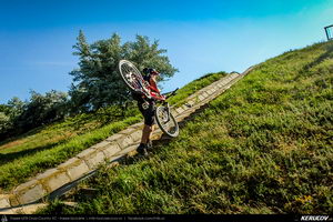 Trasee cu bicicleta MTB XC - Traseu MTB Medgidia - Poarta Alba - Murfatlar - Straja - Baraganu - Lanurile - Ciocarlia - Valea Dacilor - Medgidia (Canalul Dunare - Marea Neagra - Monumentul Tineretului de la Straja) de Andrei Vocurek