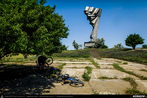 Trasee cu bicicleta MTB XC - Traseu MTB Medgidia - Poarta Alba - Murfatlar - Straja - Baraganu - Lanurile - Ciocarlia - Valea Dacilor - Medgidia (Canalul Dunare - Marea Neagra - Monumentul Tineretului de la Straja) de Andrei Vocurek